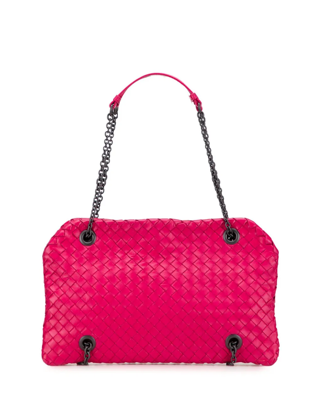 Bottega Veneta Pre-Owned 2012-2025 Nappa Intrecciato Duo shoulder bag - Rosa