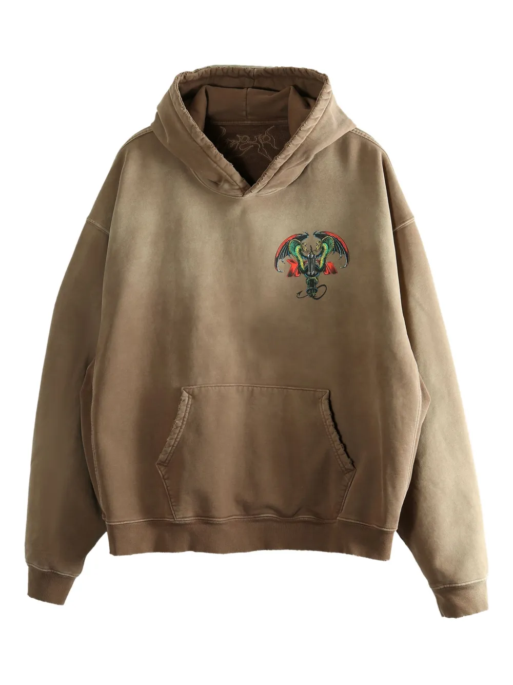 D-R-G-N Cadu 2 graphic-print hoodie | marrón | Image 1