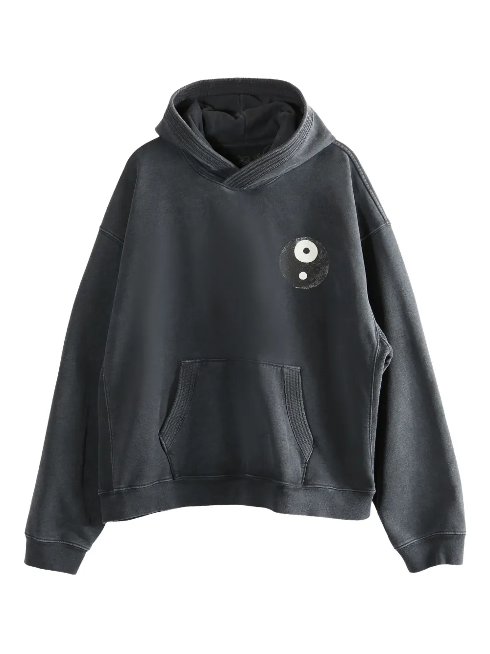 D-R-G-N graphic-print hoodie | gris | Image 1