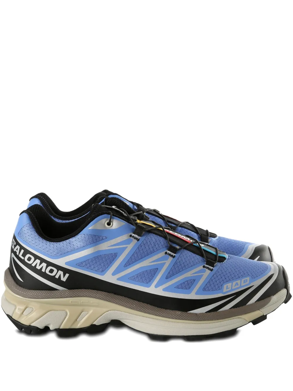 Salomon XT6 logo-print sneakers - Blu