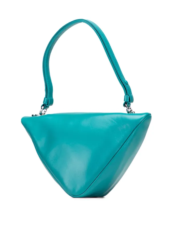 Prada Pre-Owned 2013-2025 Nappa Padded Signaux Triangle Satchel