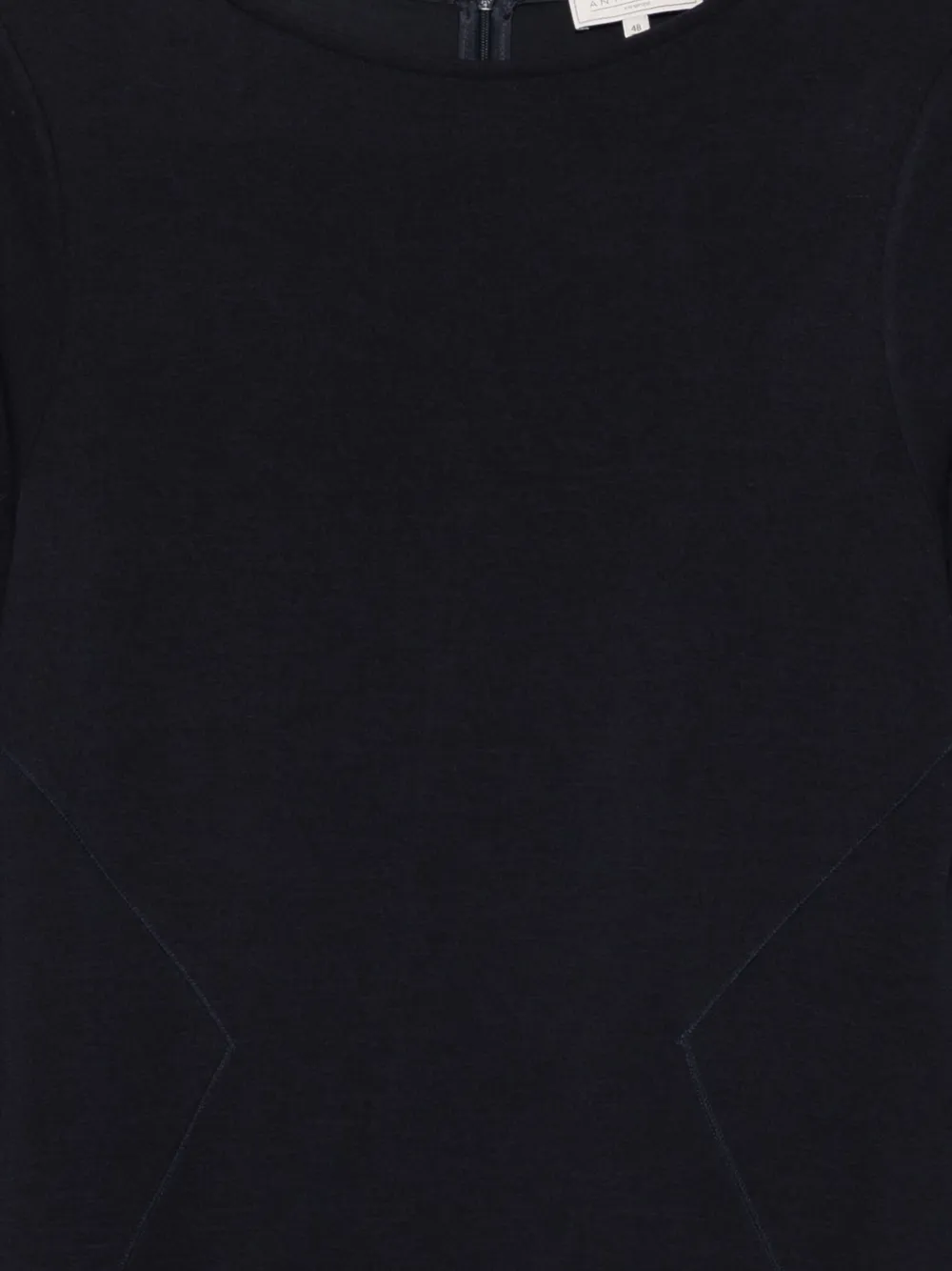 Antonelli Midi-jurk met boothals Blauw