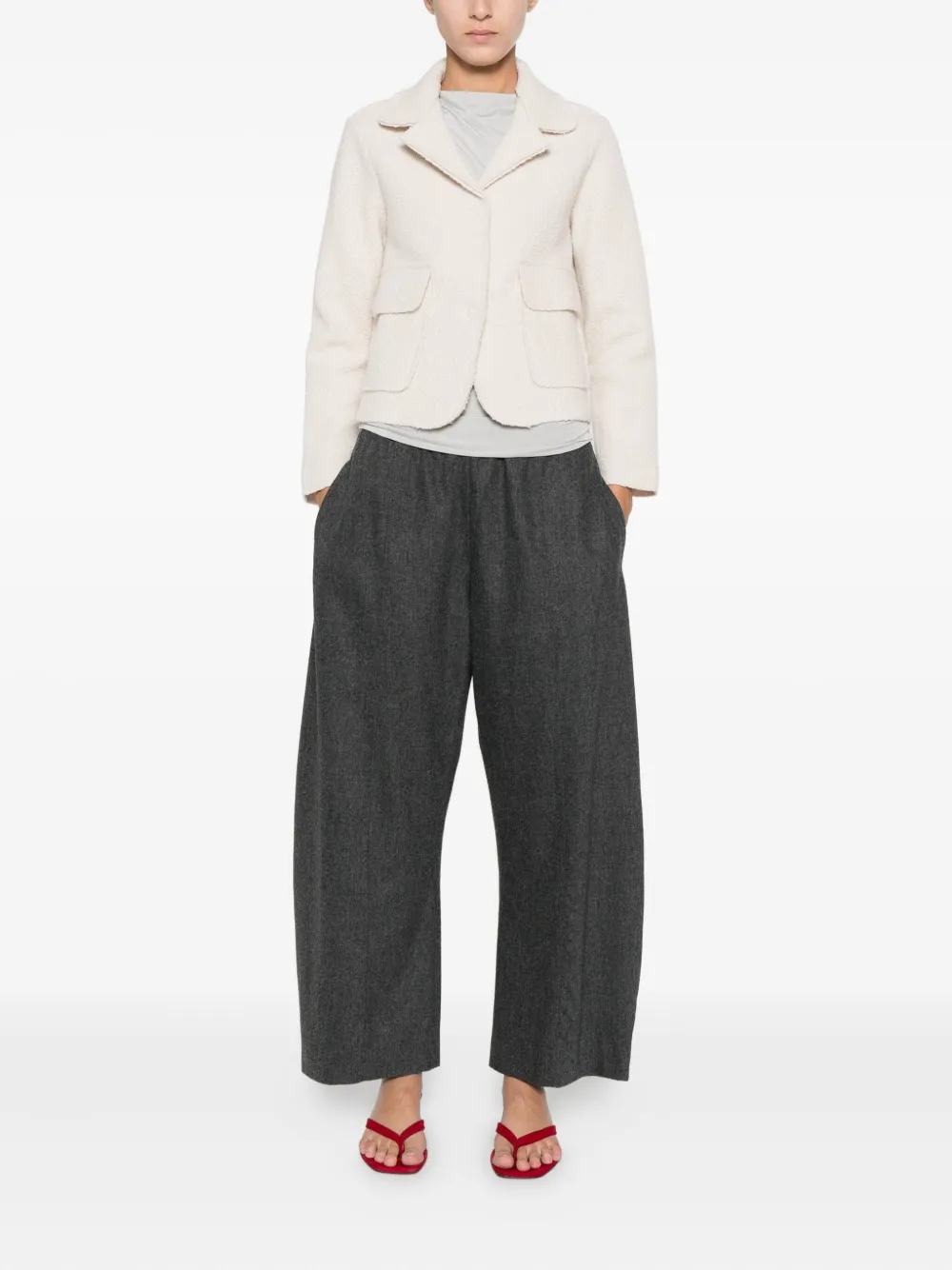 anne claire notched-lapel jacket | Fitted Jackets | Image 2