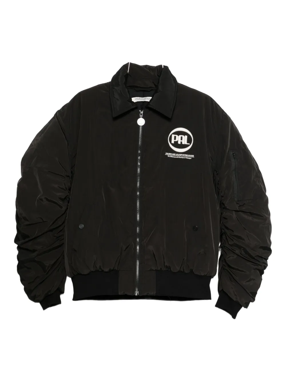 Pal Sporting Goods zip-up bomber jacket - Nero