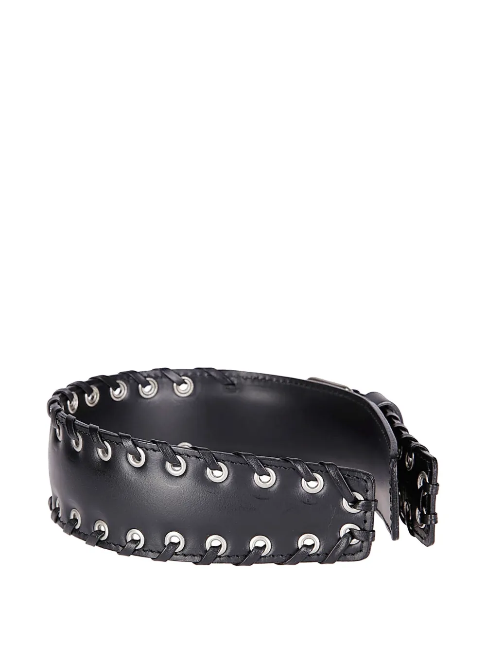 Limi Feu Eyelet Loop Headband In Black