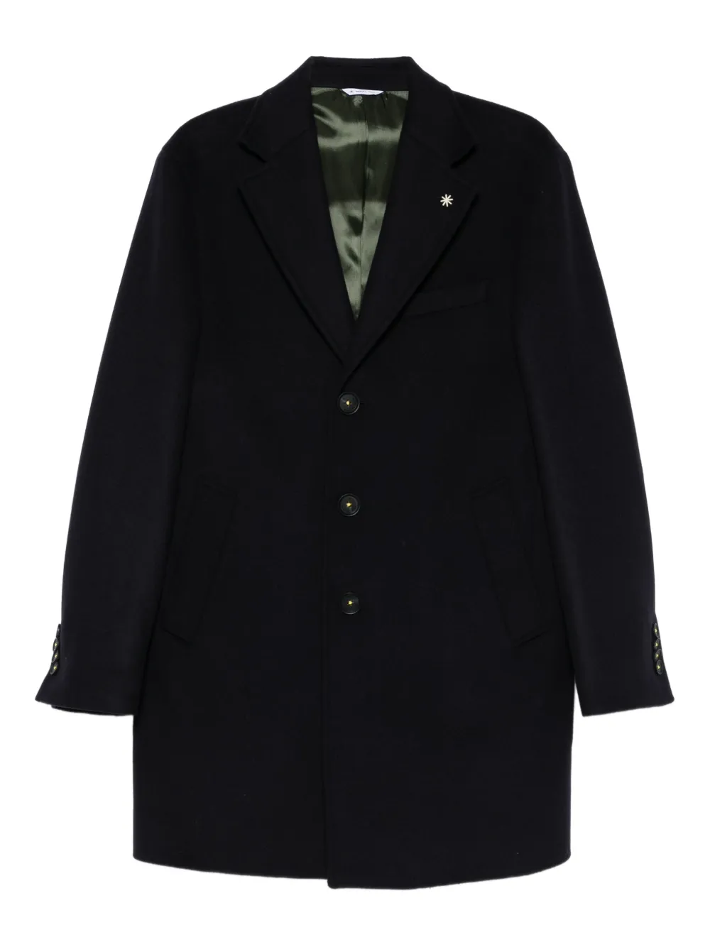 Manuel Ritz abrigo con botones | negro | Image 1