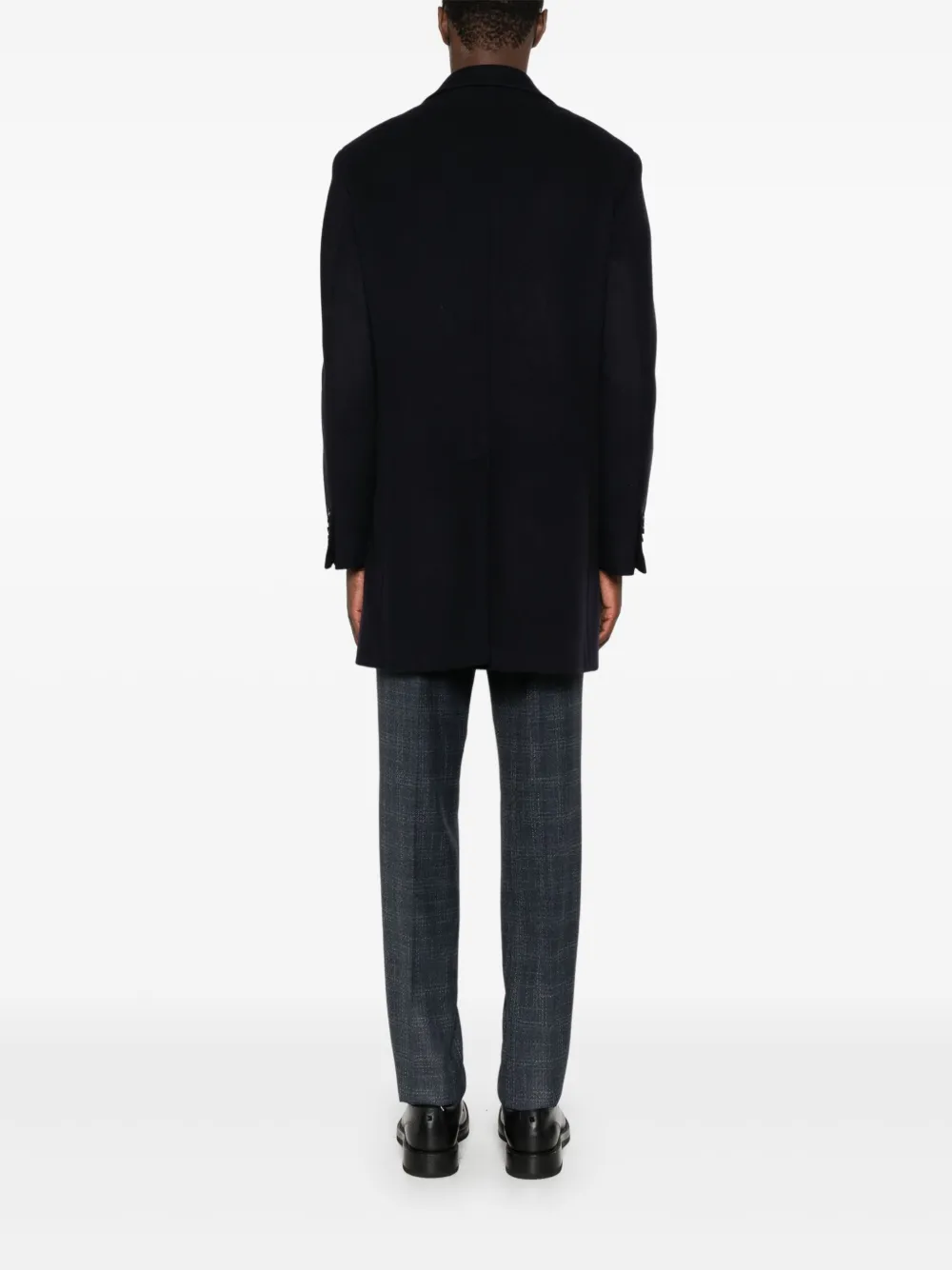 Manuel Ritz Jas met enkele rij knopen Zwart