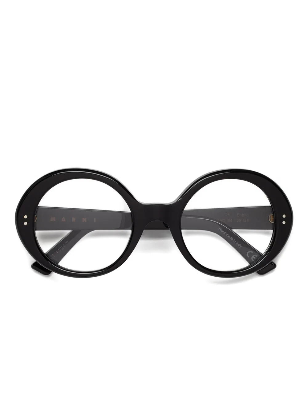 Marni Eyewear Round-frame Glasses In Black