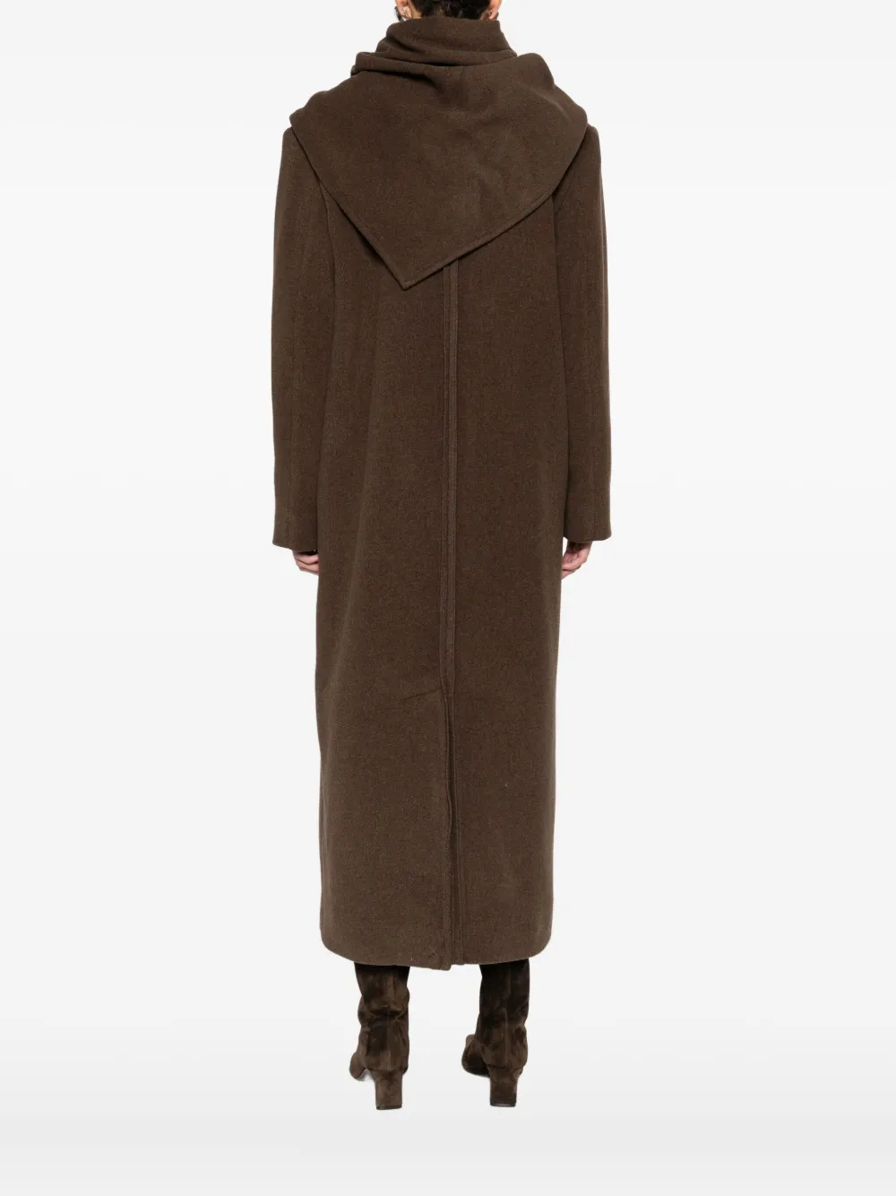The Garment Single-breasted Coat In Brown