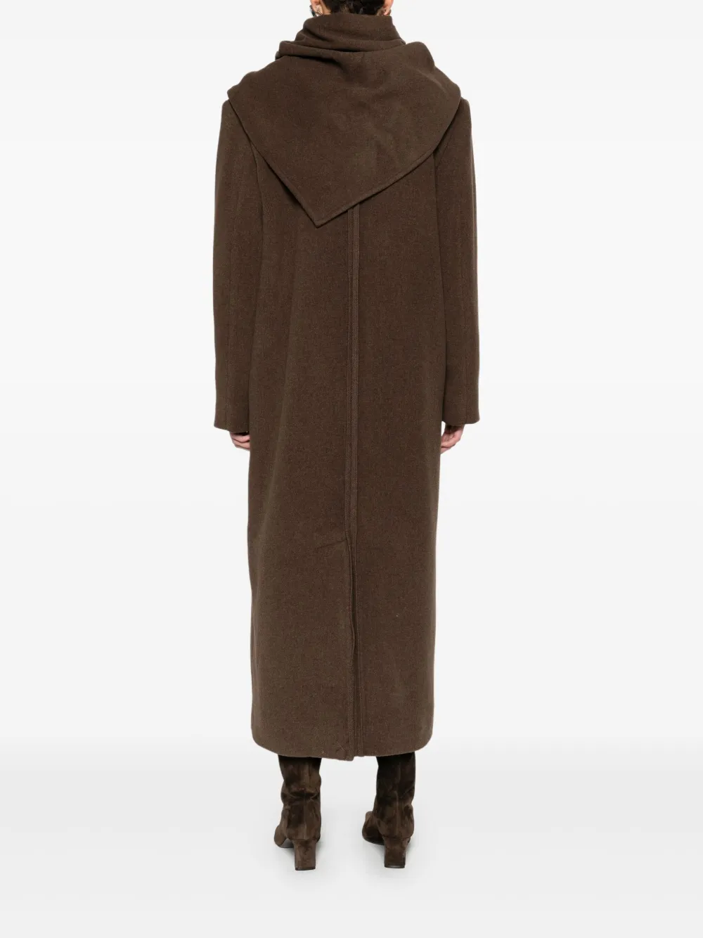 The Garment Jas met enkele rij knopen Bruin