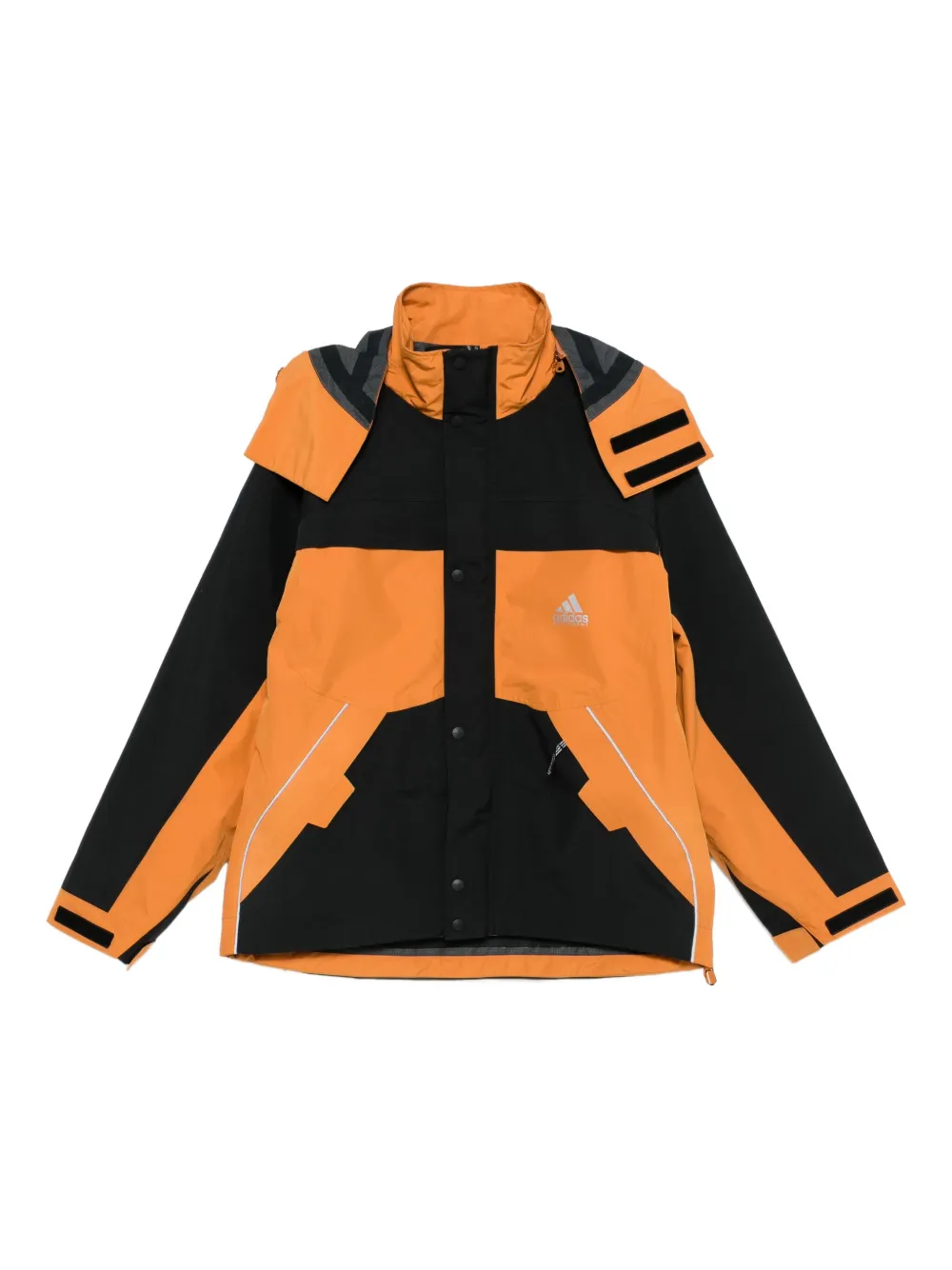 adidas waterproof jacket | Orange | Image 1
