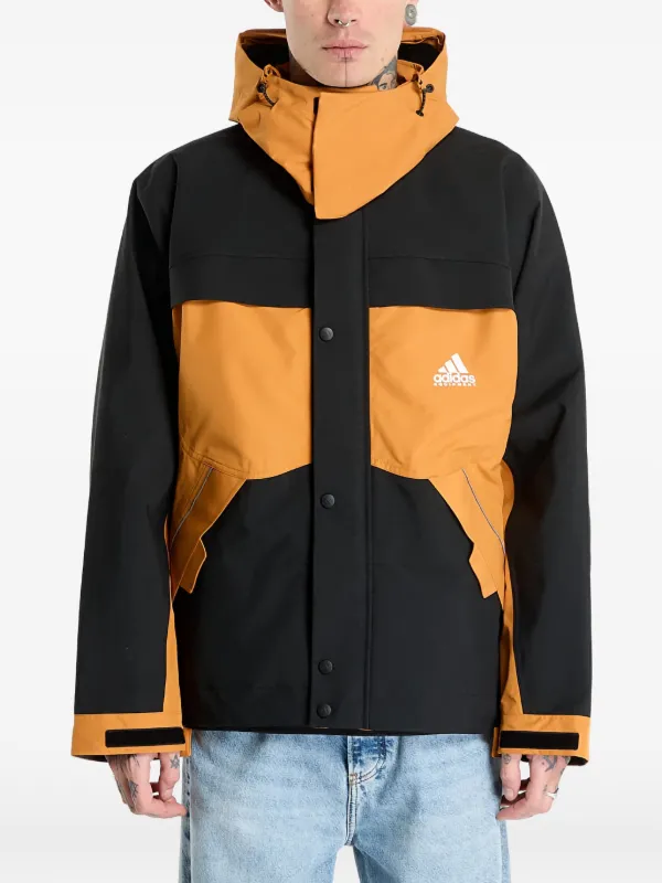 Adidas Waterproof Jacket | Orange | FARFETCH ZA