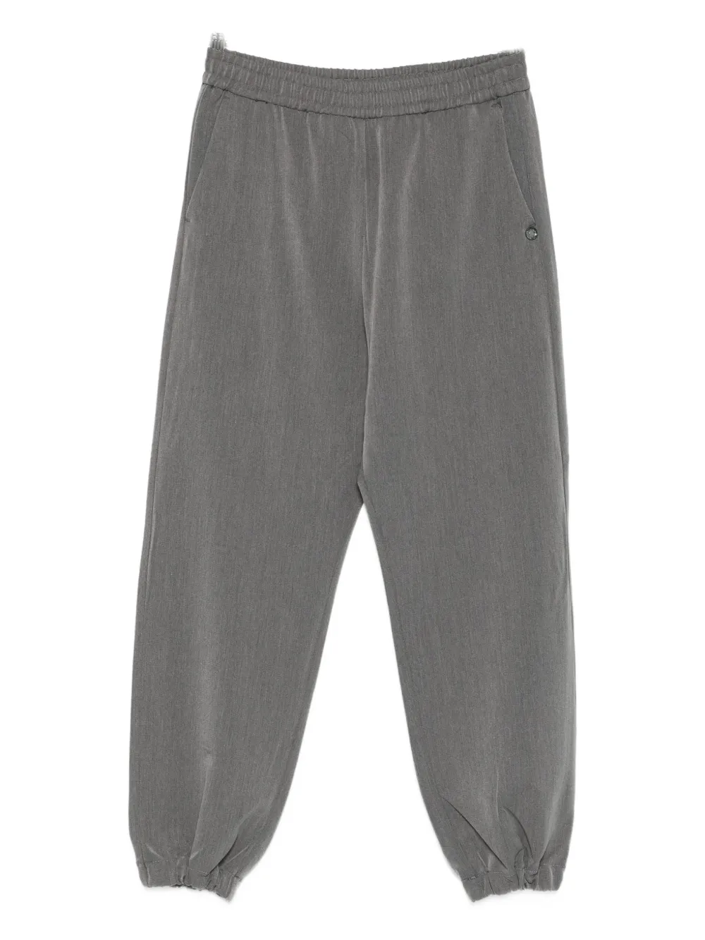 LIU JO logo-appliqué track pants - Grigio