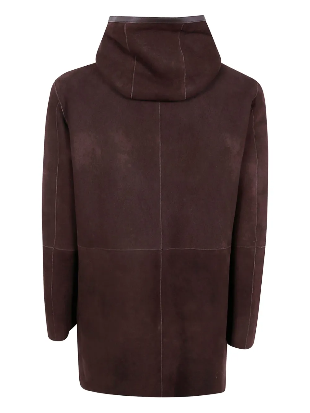 Tagliatore Wilson jas met capuchon en rits - Bruin