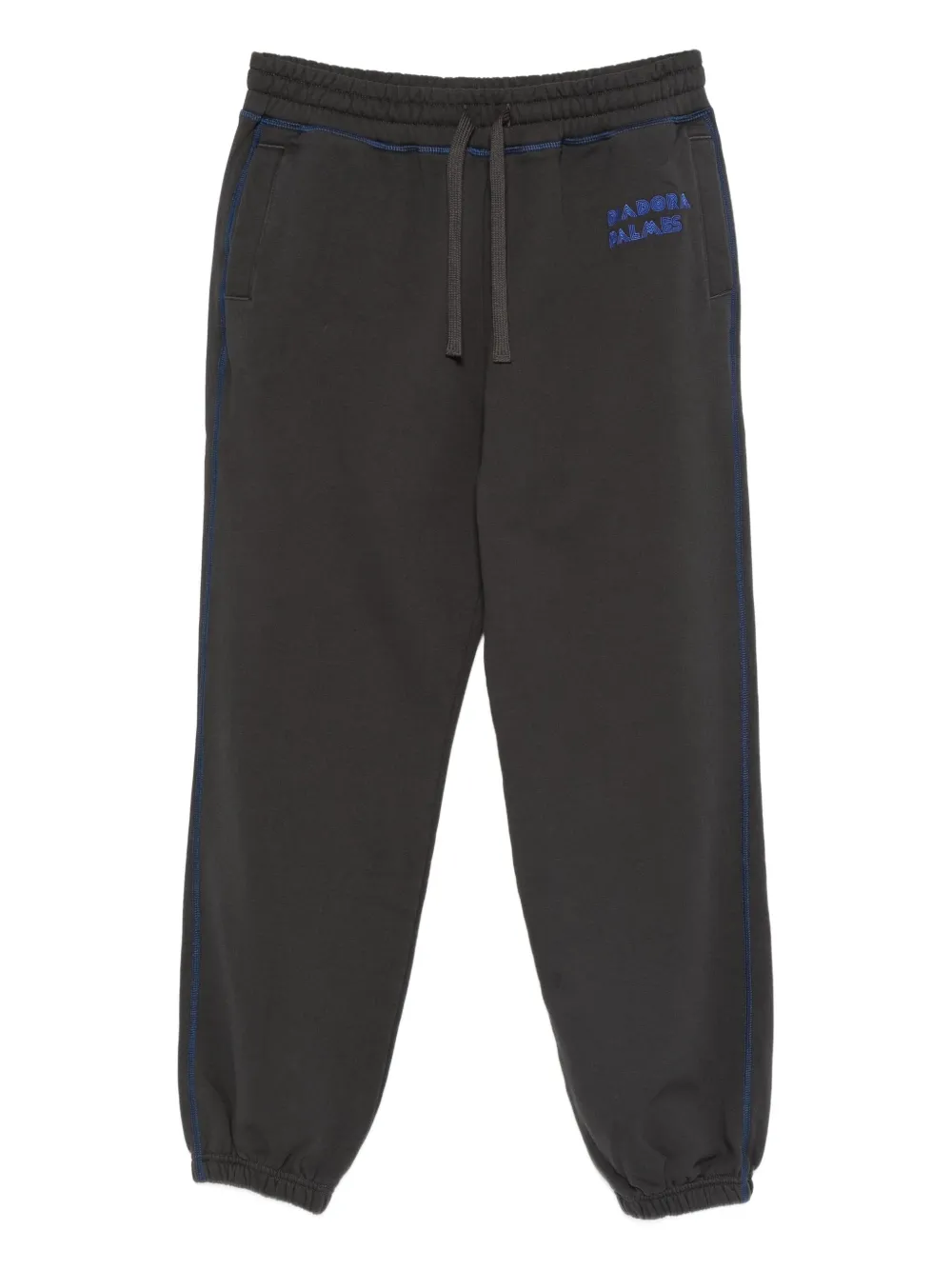 Diadora logo-embroidered track pants - Nero