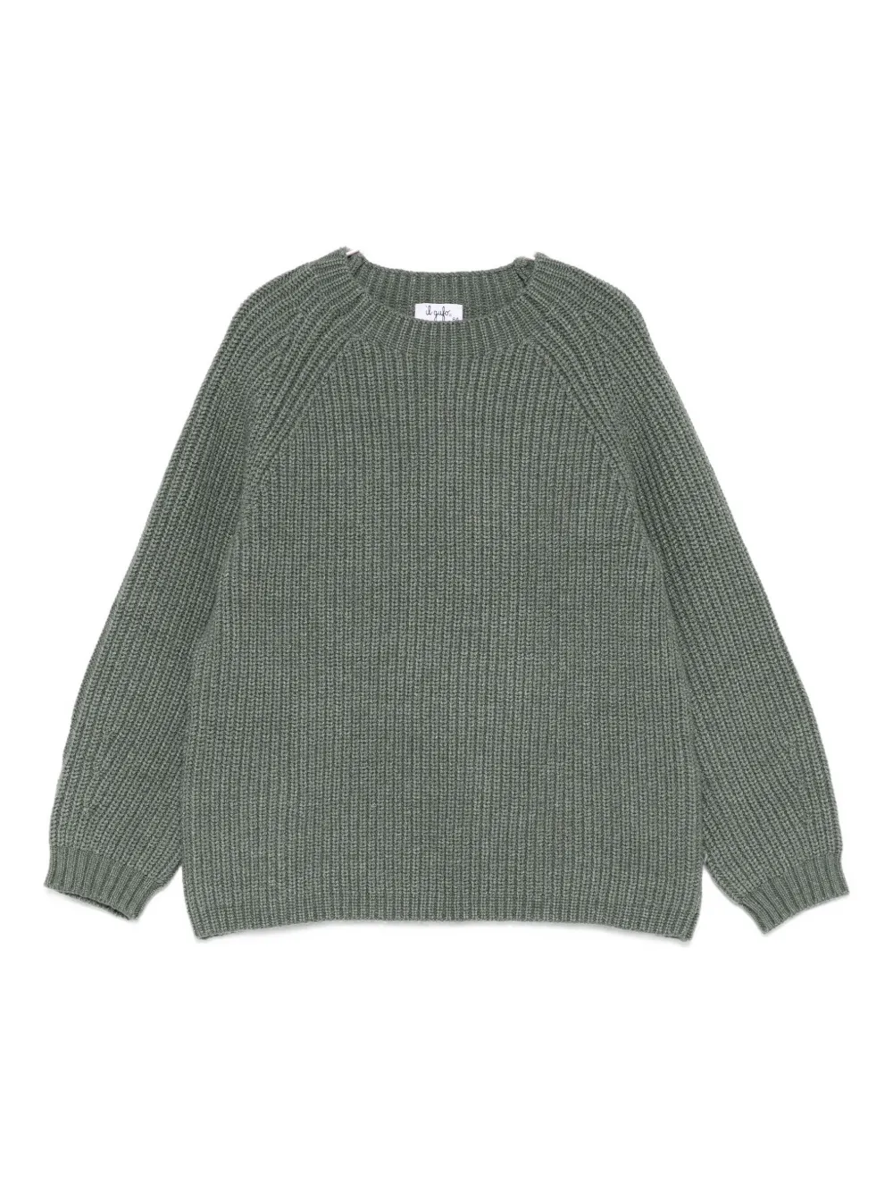 Il Gufo suéter con cuello redondo | verde | Image 1