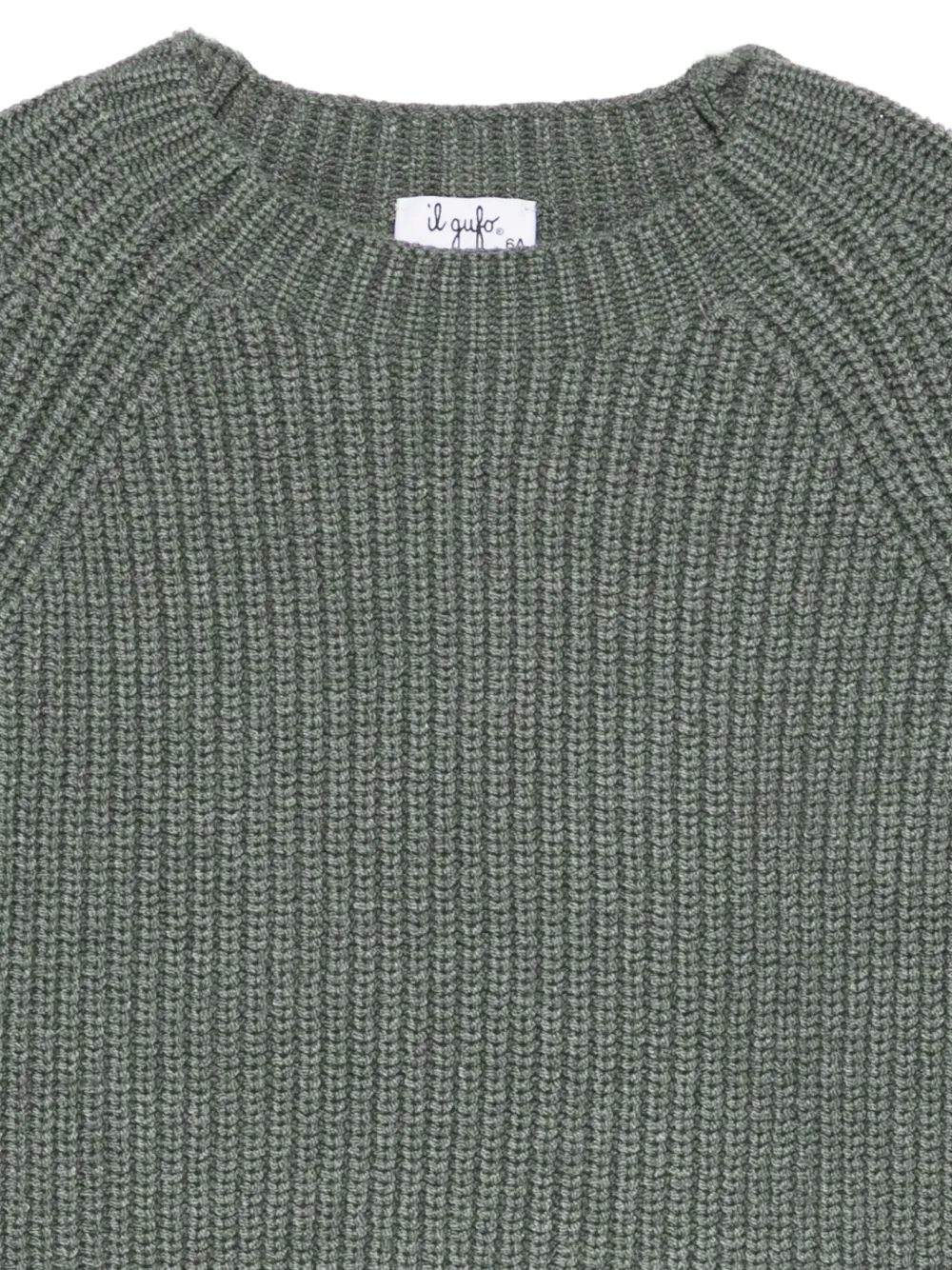 Il Gufo Sweater met ronde hals Groen