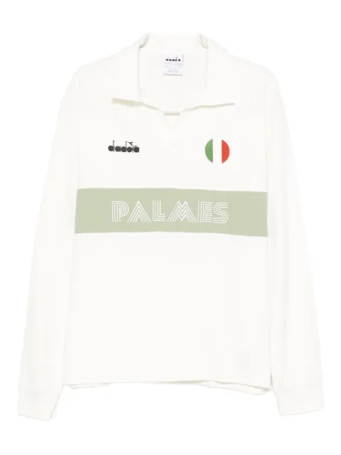 Diadora logo-embroidered polo shirt