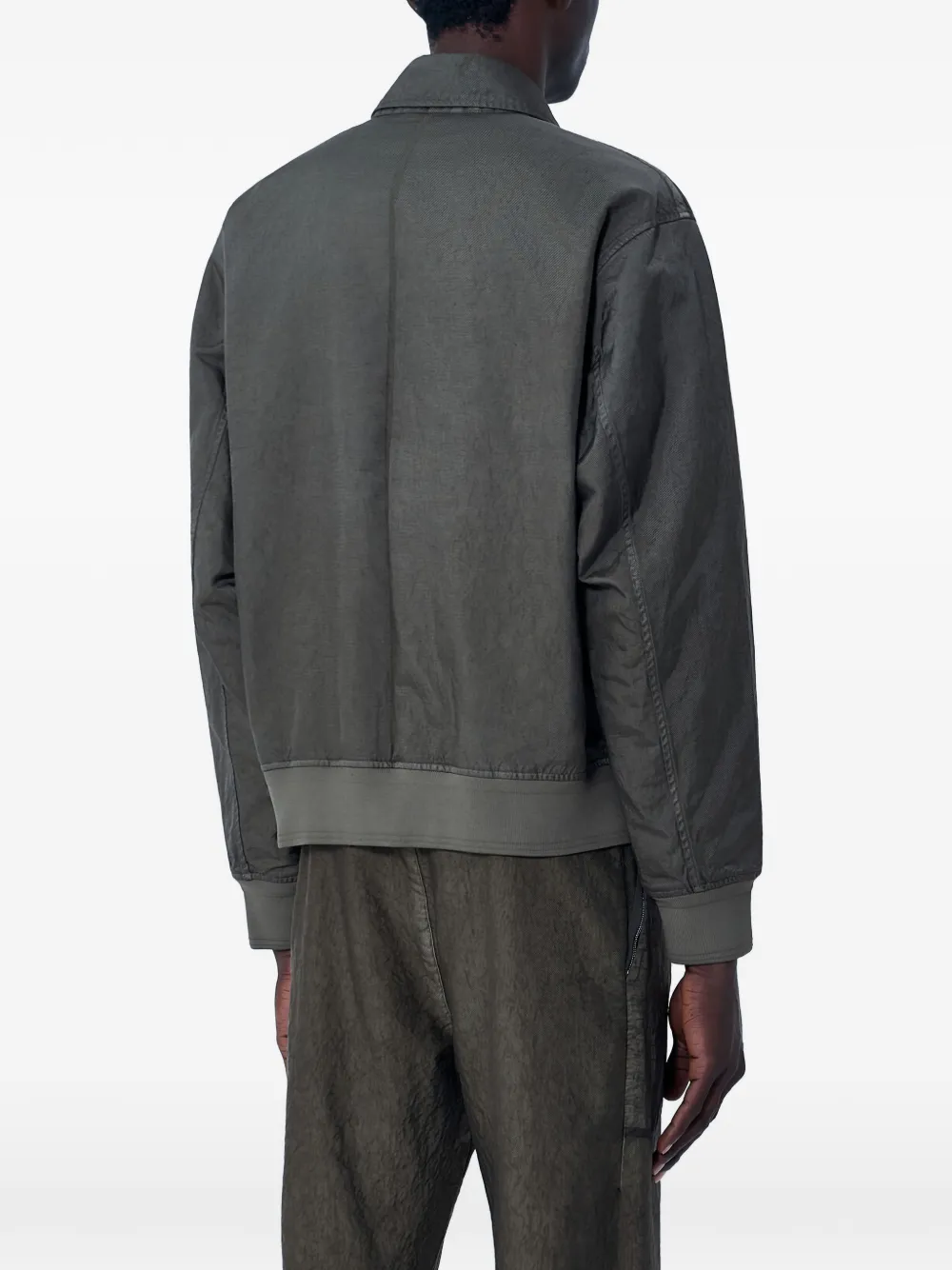  Moos Studio X Limonta 1893 Zip-fastening Bomber Jacket - Green 