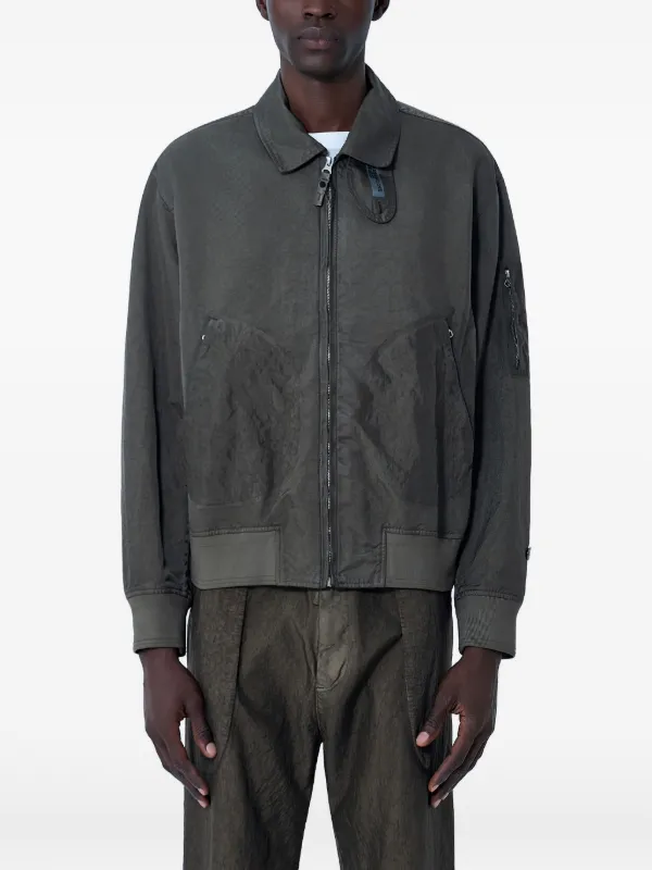 Massimo Osti Studio x Limonta 1893 zip-fastening Bomber Jacket