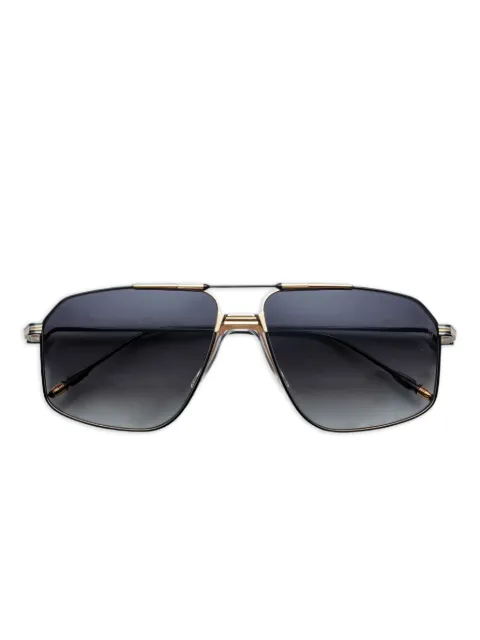 Jacques Marie Mage square tinted sunglasses