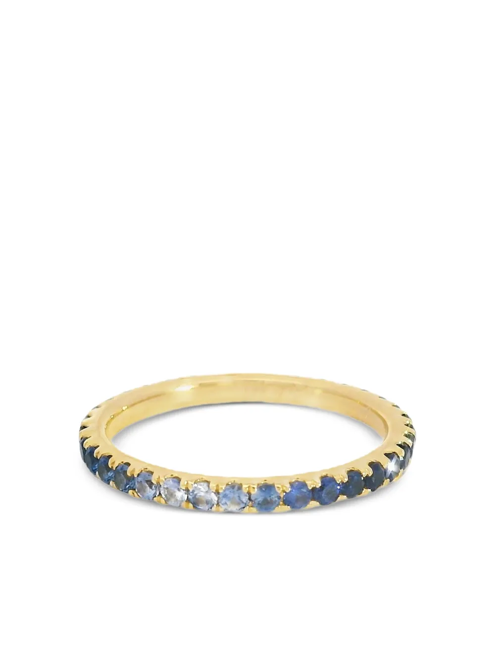 Lisa Nik anillo Ombre en oro amarillo de 18kt con zafiro | dorado | Image 1