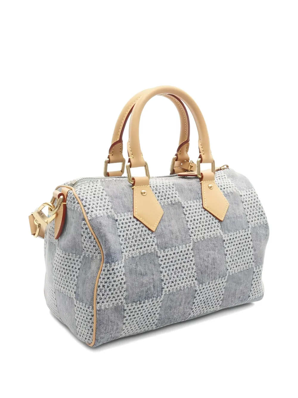 Pre-owned Louis Vuitton 2021s Speedy Bandouliere 25 Tote Bag In Blue