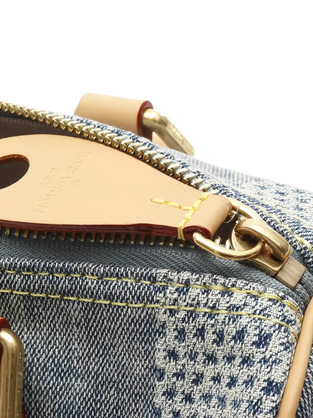 Pre-owned Louis Vuitton 2021s Speedy Bandouliere 25 Tote Bag In Blue