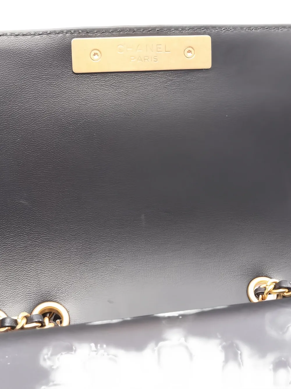 Pre-owned Chanel 2019 Matelasse Flap Chain Shoulder Bag In Black