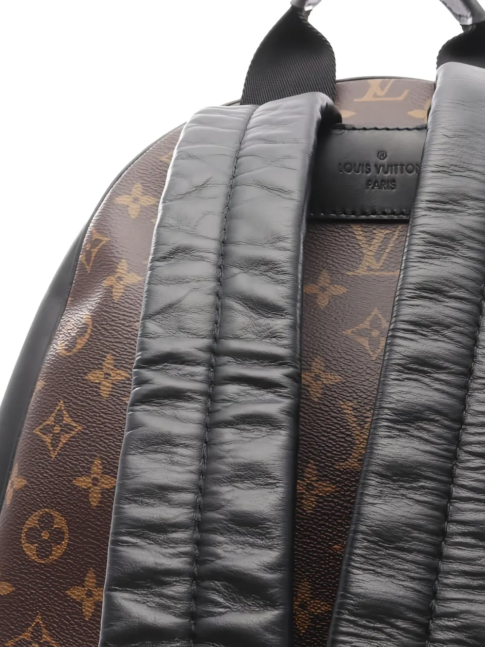 Pre-owned Louis Vuitton 2021s Monogram Macassar Josh Backpack In Brown