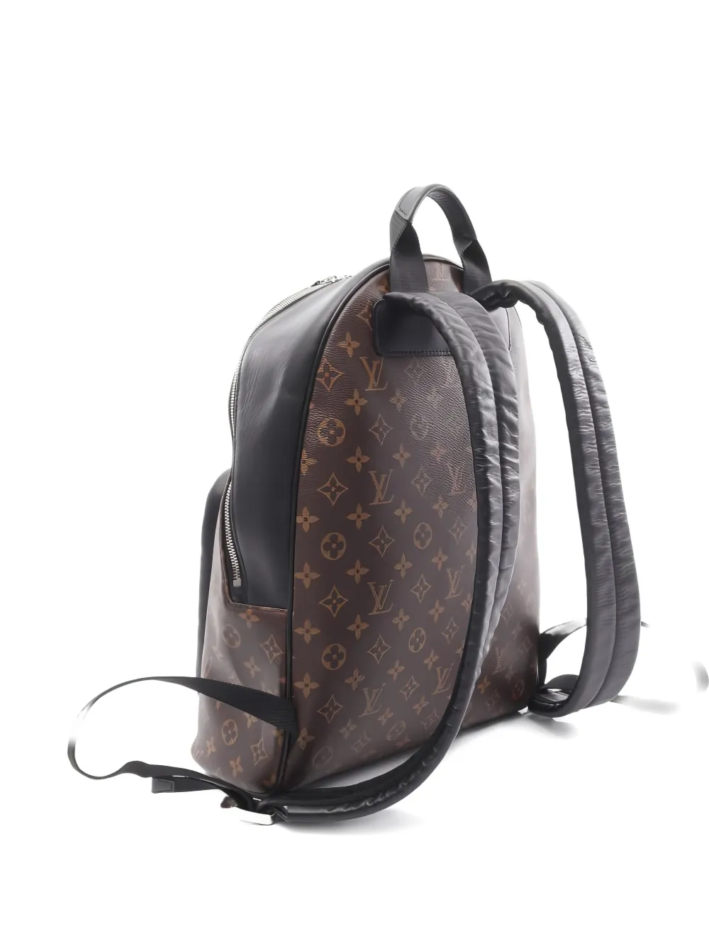 Pre-owned Louis Vuitton 2021s Monogram Macassar Josh Backpack In Brown