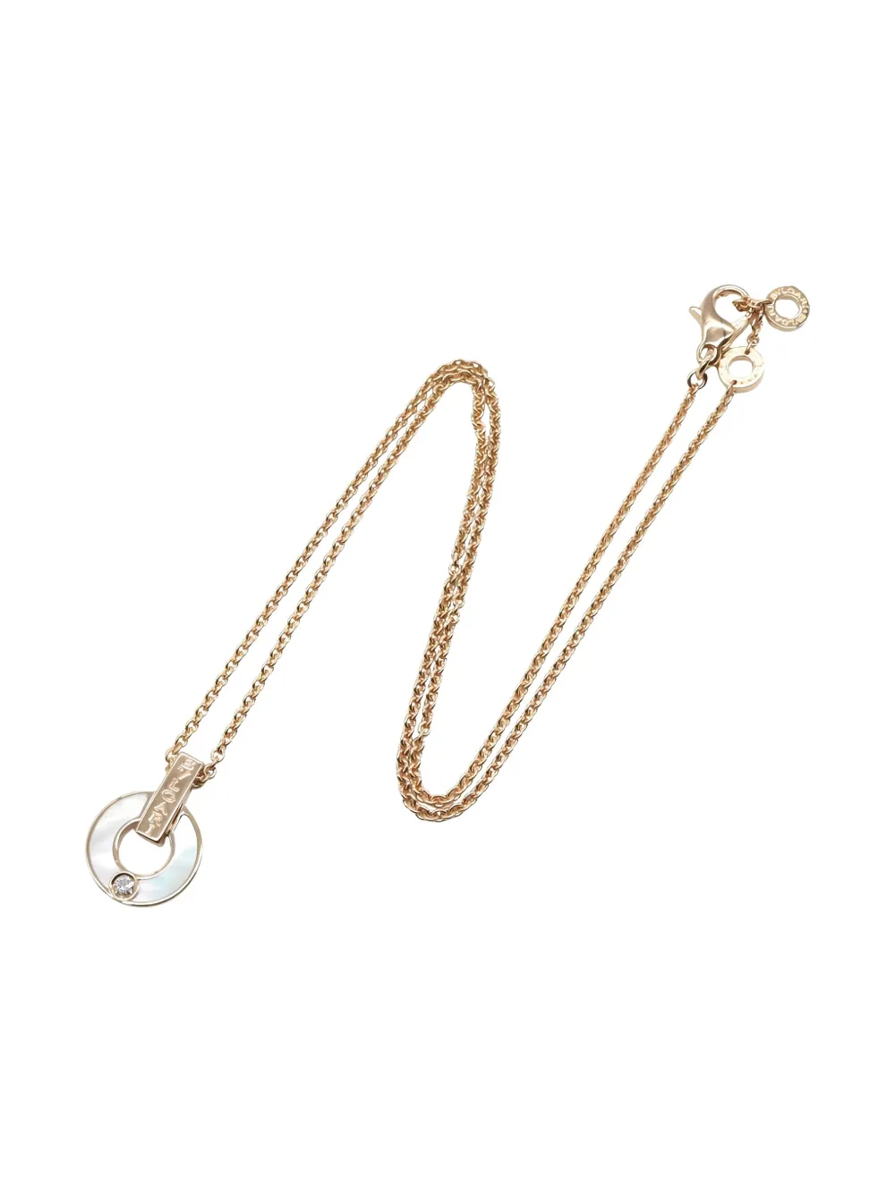 Bvlgari Pre-Owned 2010s 18K rose gold Bulgari Bulgari necklace | Gold | Image 1
