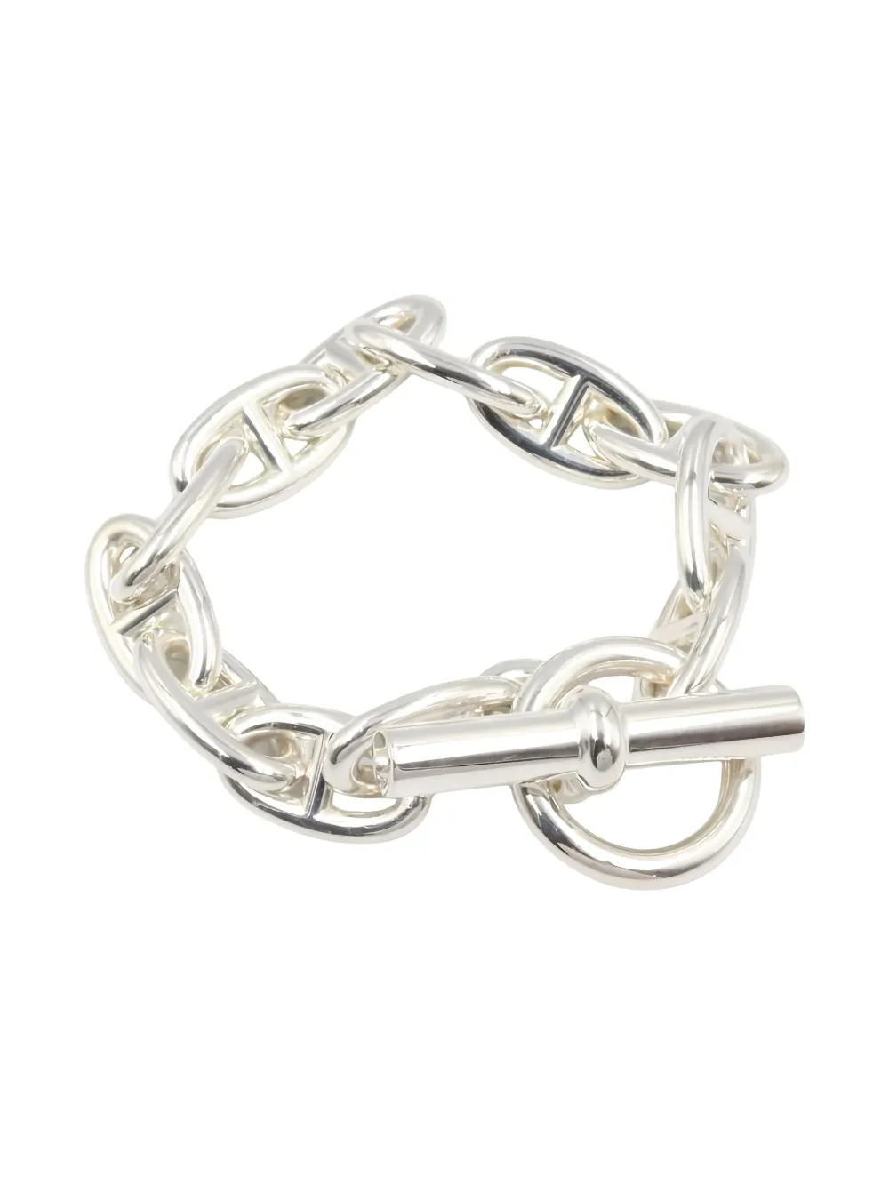 Hermès Pre-Owned pulsera Chaine d'Ancre 2010 | plateado | Image 1