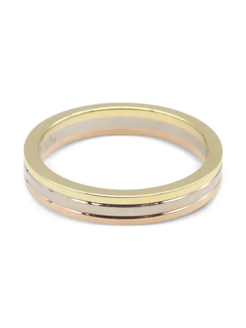 Cartier anillo Vendome en oro amarillo, blanco y rosa de 18kt 2010
