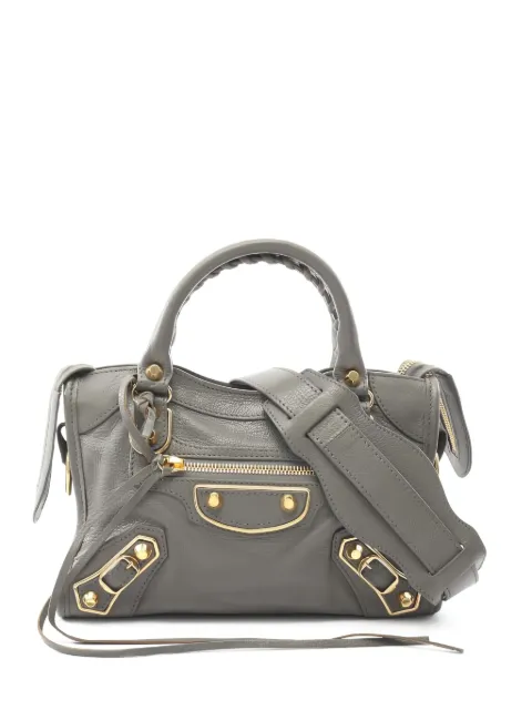 Balenciaga Pre-Owned شنطة عملية 'سيتي' جلد صغيرة من عقد 2010