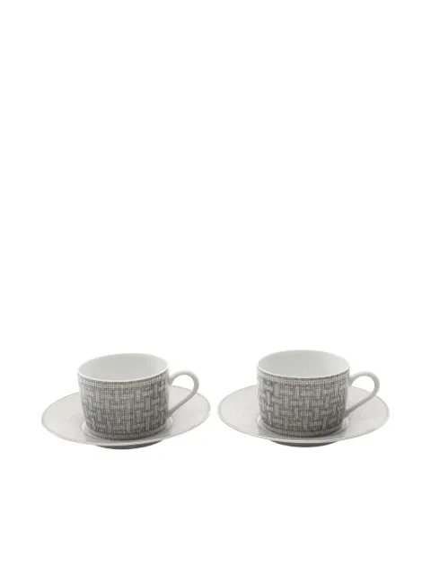 Hermès Pre-Owned mosaic 24 set tableware pottery