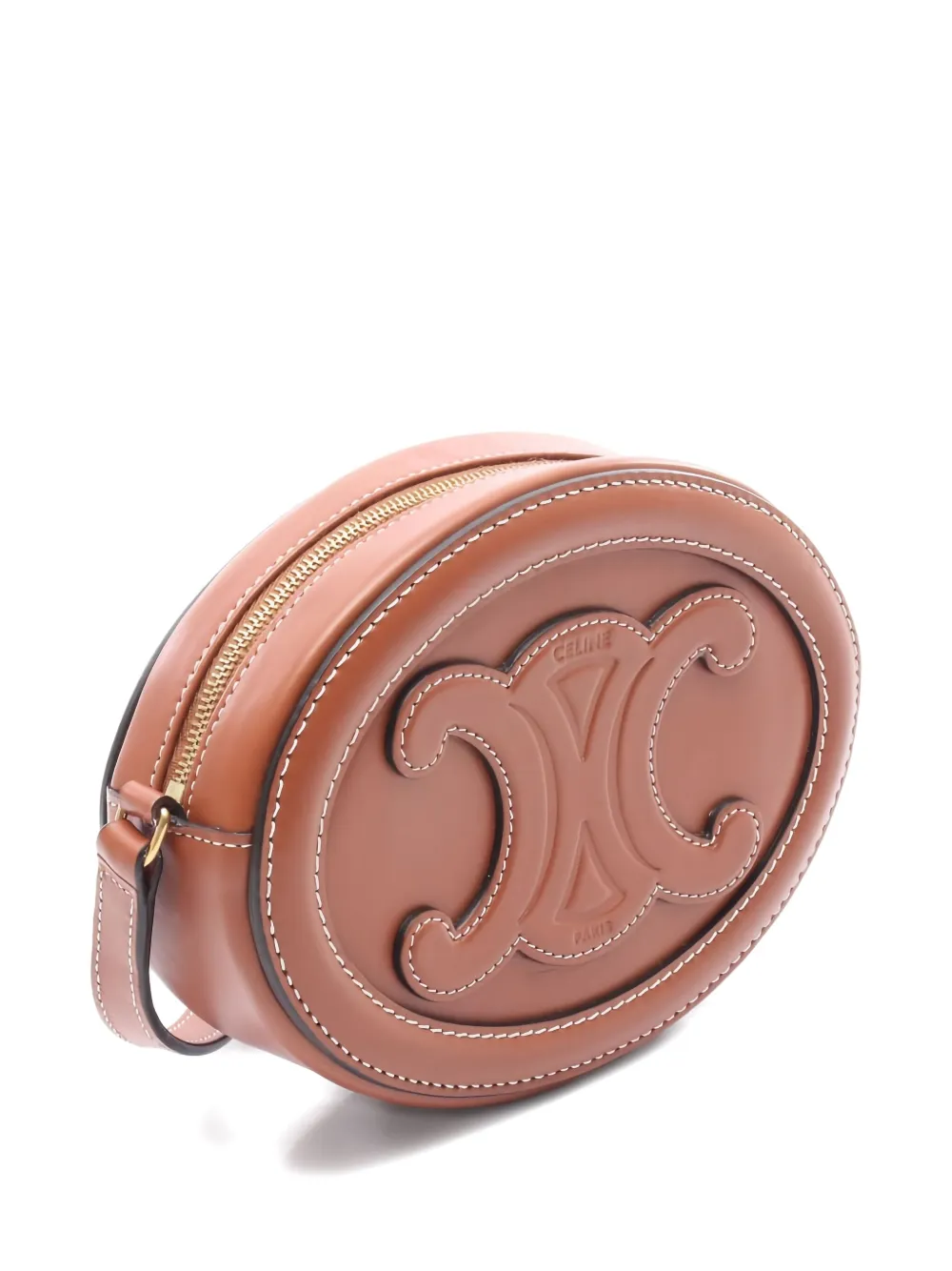 Celine Pre-Owned 2010 kleine Triomphe Oval Umhängetasche aus Kalbsleder | Pre-owned & Archive | Image 2