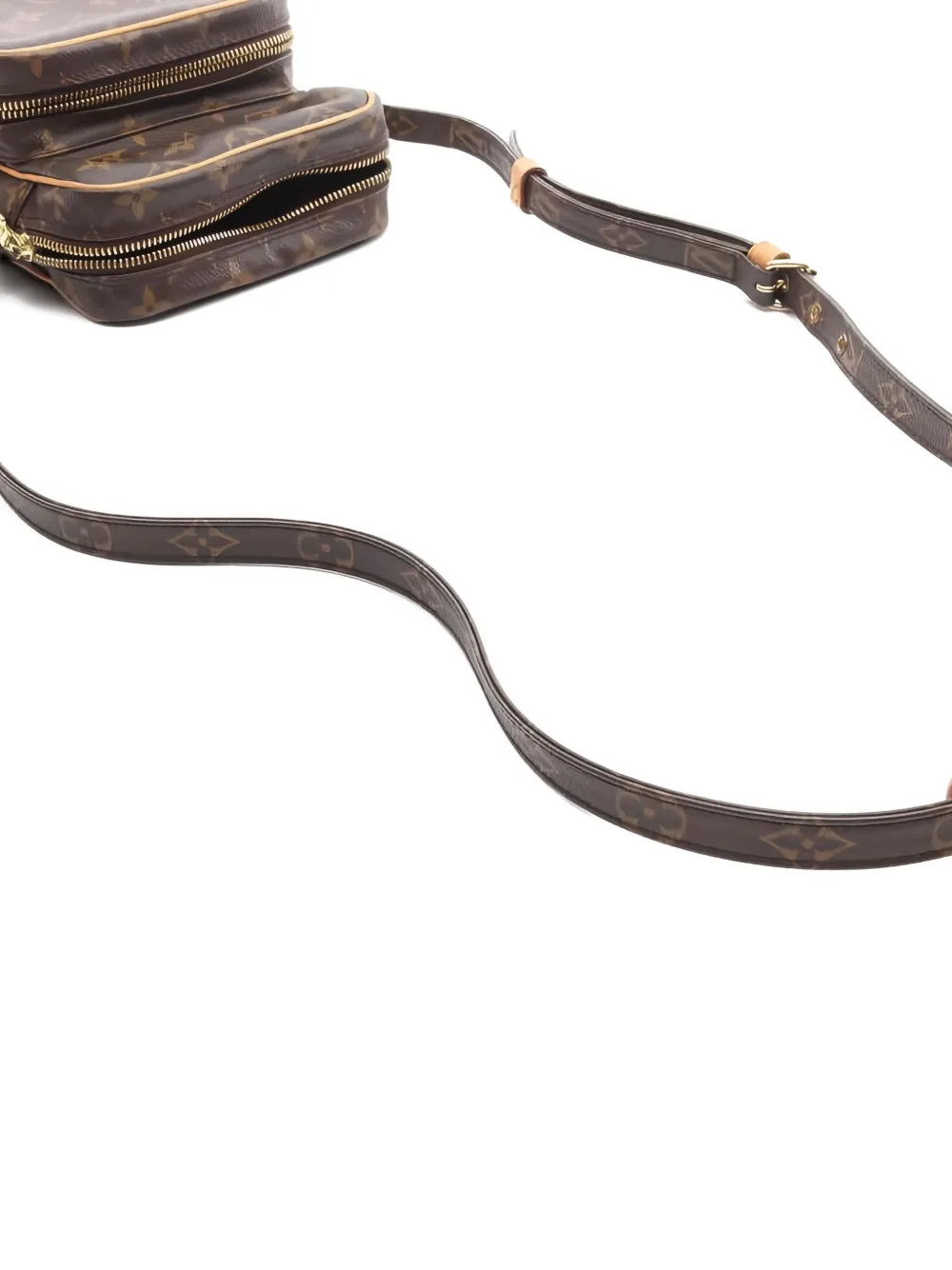 Pre-owned Louis Vuitton 2002 Amazon Shoulder Bag In Brown