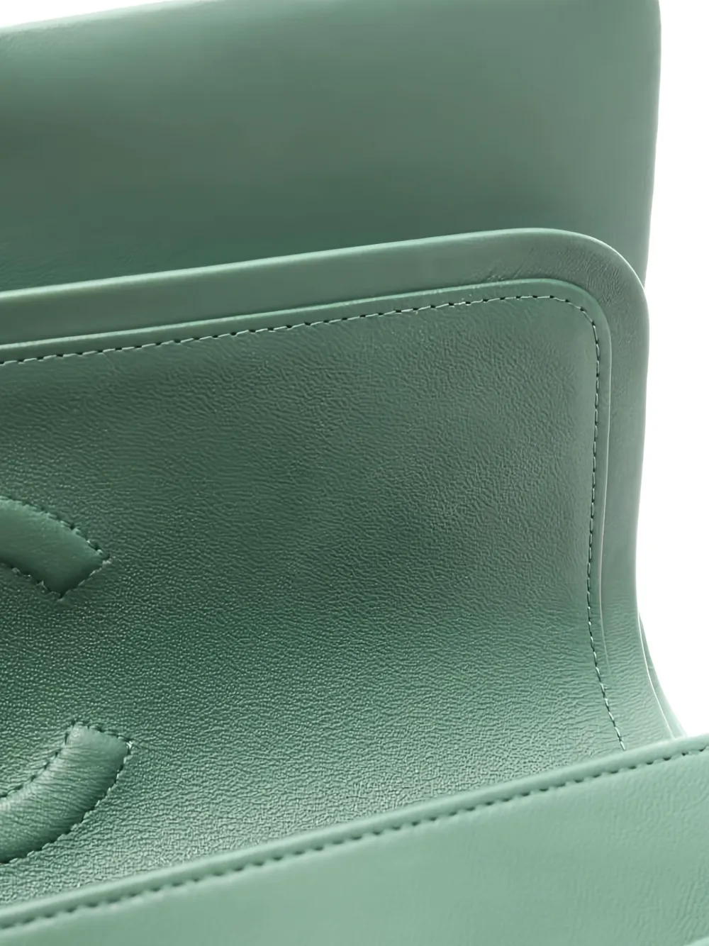 Pre-owned Chanel 2019 Matelasse Flap Chain Shoulder Bag In Green