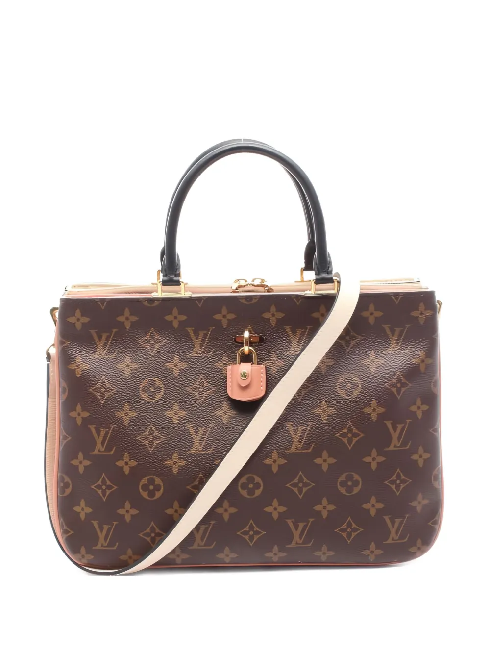 Louis Vuitton Pre-Owned 2017 Millefeuille monogram tote bag - Marrone