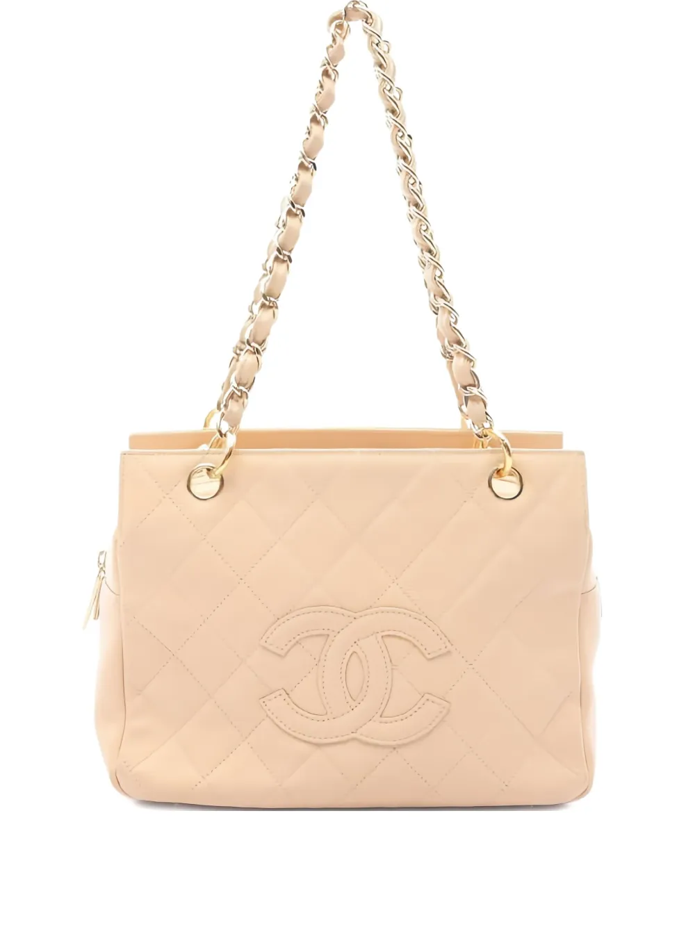 CHANEL Pre-Owned 2008-2009 ココマーク ハンドバッグ - ニュートラル CHANEL Pre-Owned 2008-2009 ココマーク ハンドバッグ - ニュートラル