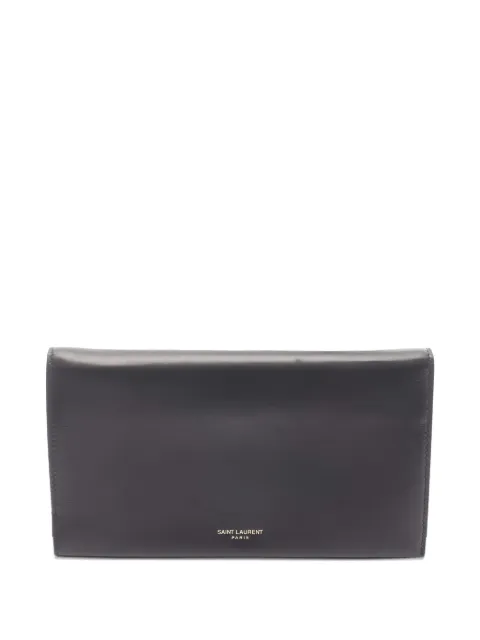 Saint Laurent Pre-Owned 2020s bi-fold leather wallet