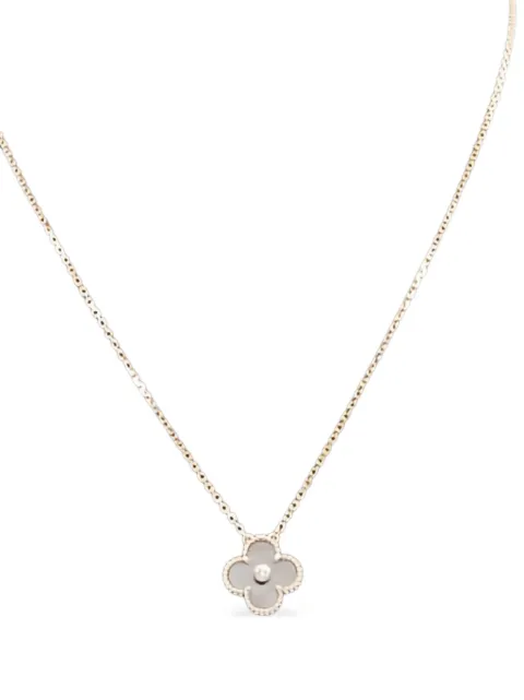 Van Cleef & Arpels Pre-Owned collar Alhambra en oro rosa de 18kt 2010 con diamante
