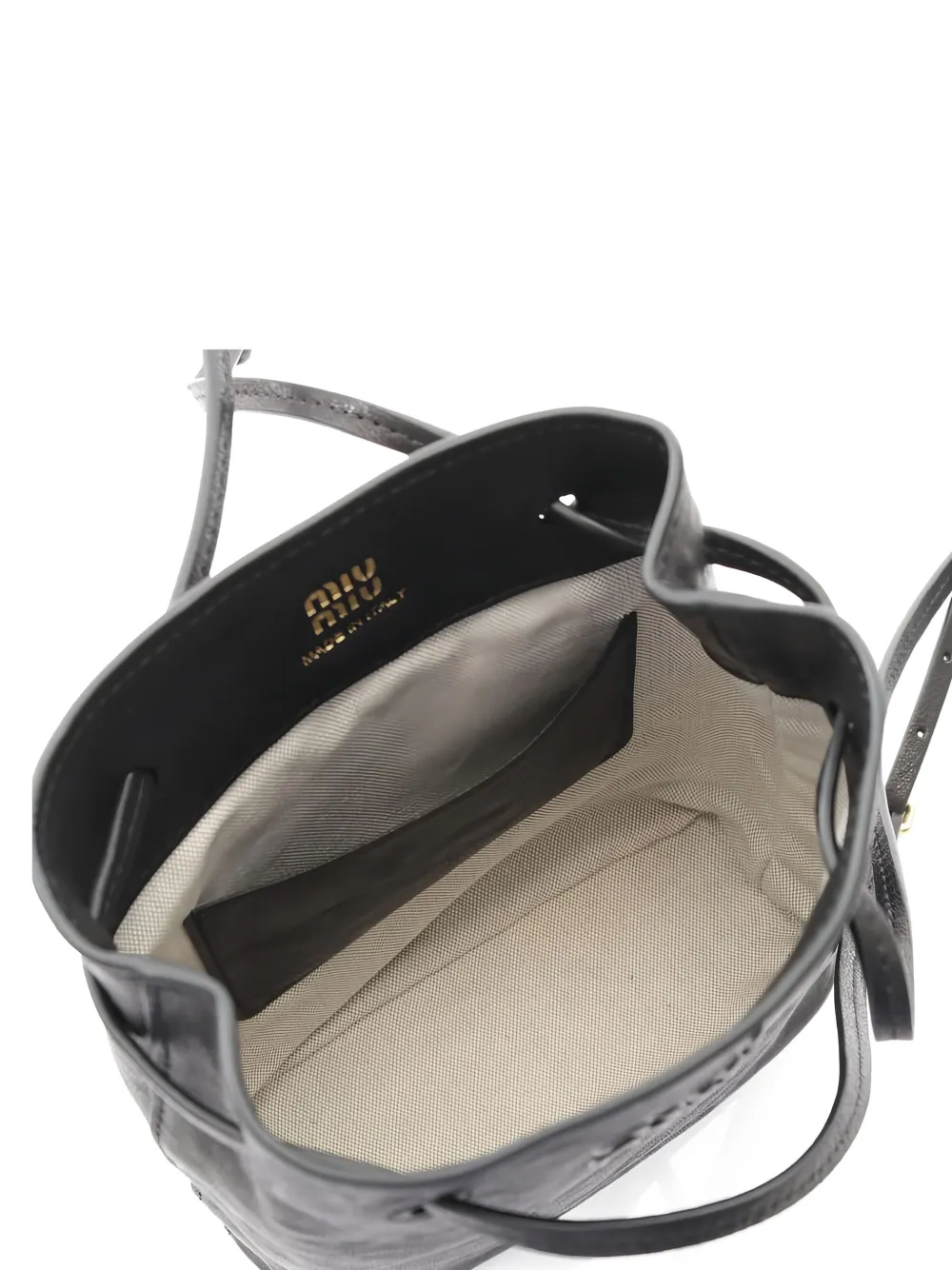 Miu Miu Pre-Owned axelväska i nappaskinn med logotyp från 2020-talet | Image 2