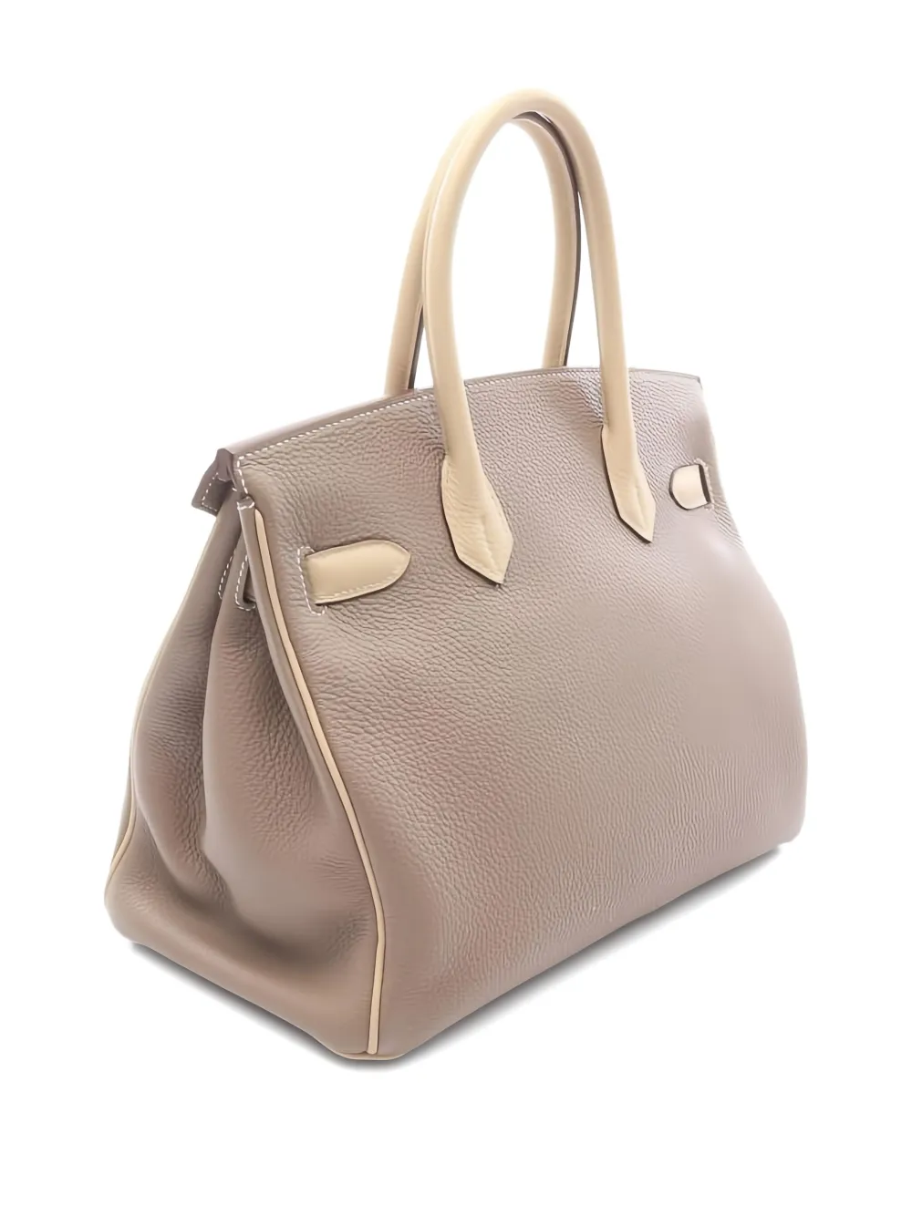 Pre-owned Hermes 2017 Birkin 30 Leather Tote Bag In Brown