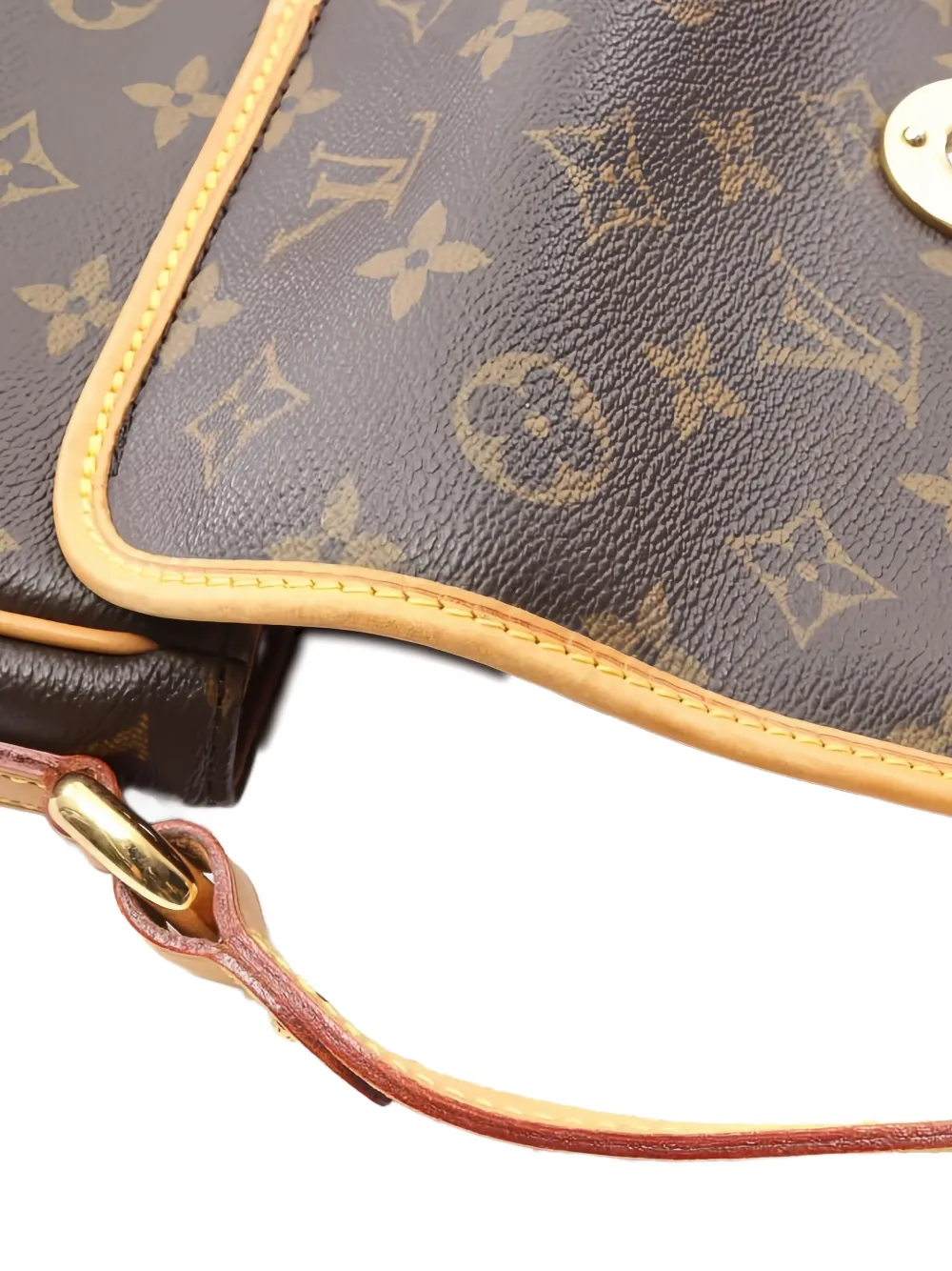 Pre-owned Louis Vuitton 2006 Tikal Pm Shoulder Bag In Brown