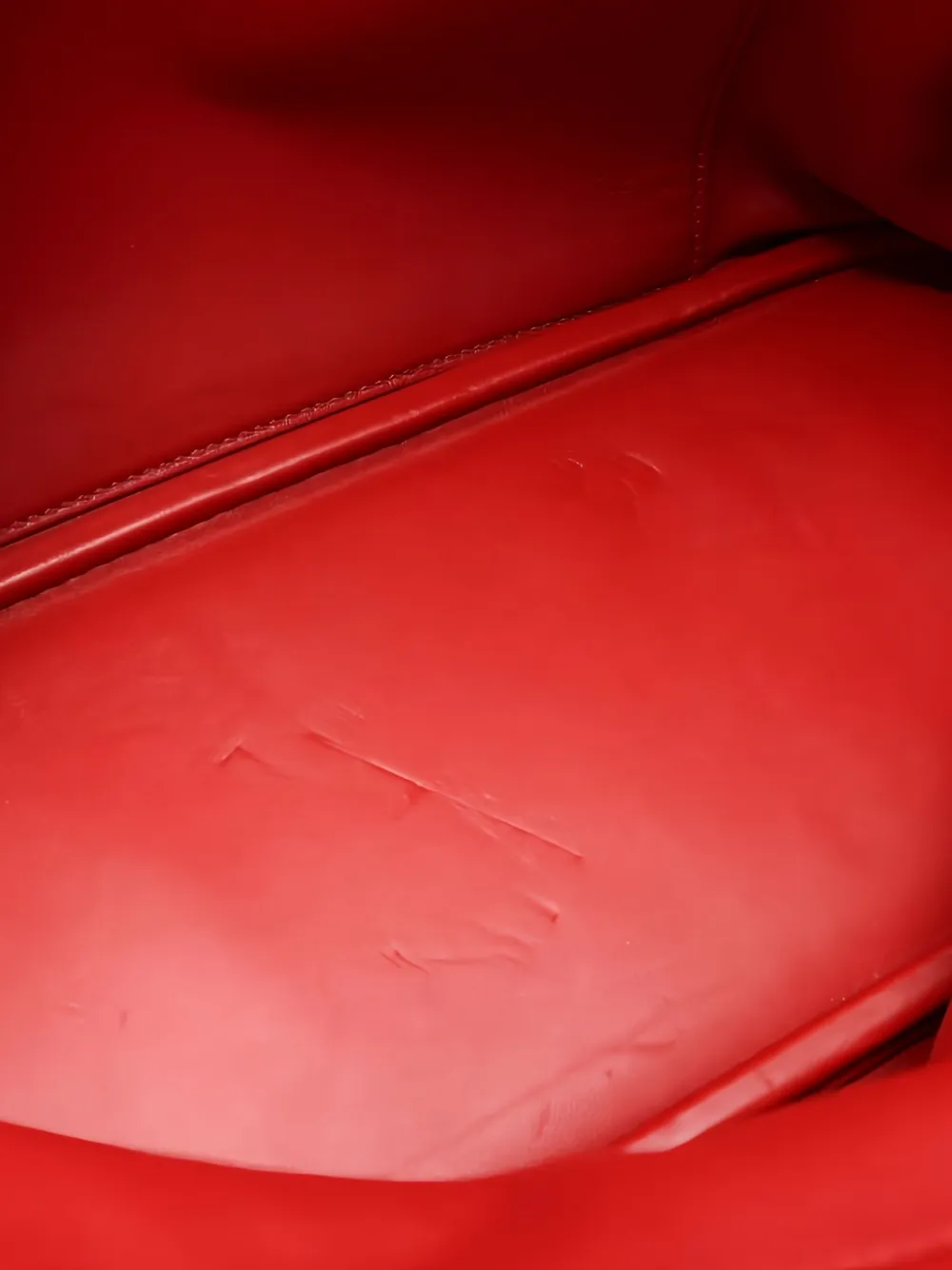 Pre-owned Hermes 2014 Bolide 31 Handbag In Red