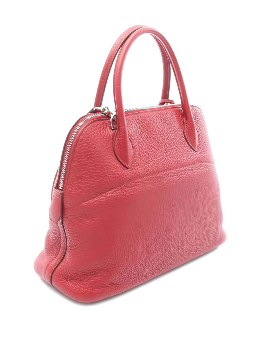 Pre-owned Hermes 2014 Bolide 31 Handbag In Red