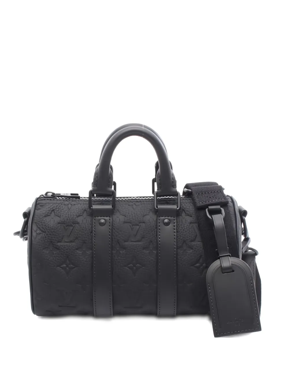 Louis Vuitton Pre-Owned 2021 Keepall Bandouliere 25 travel bag | Black | Image 1