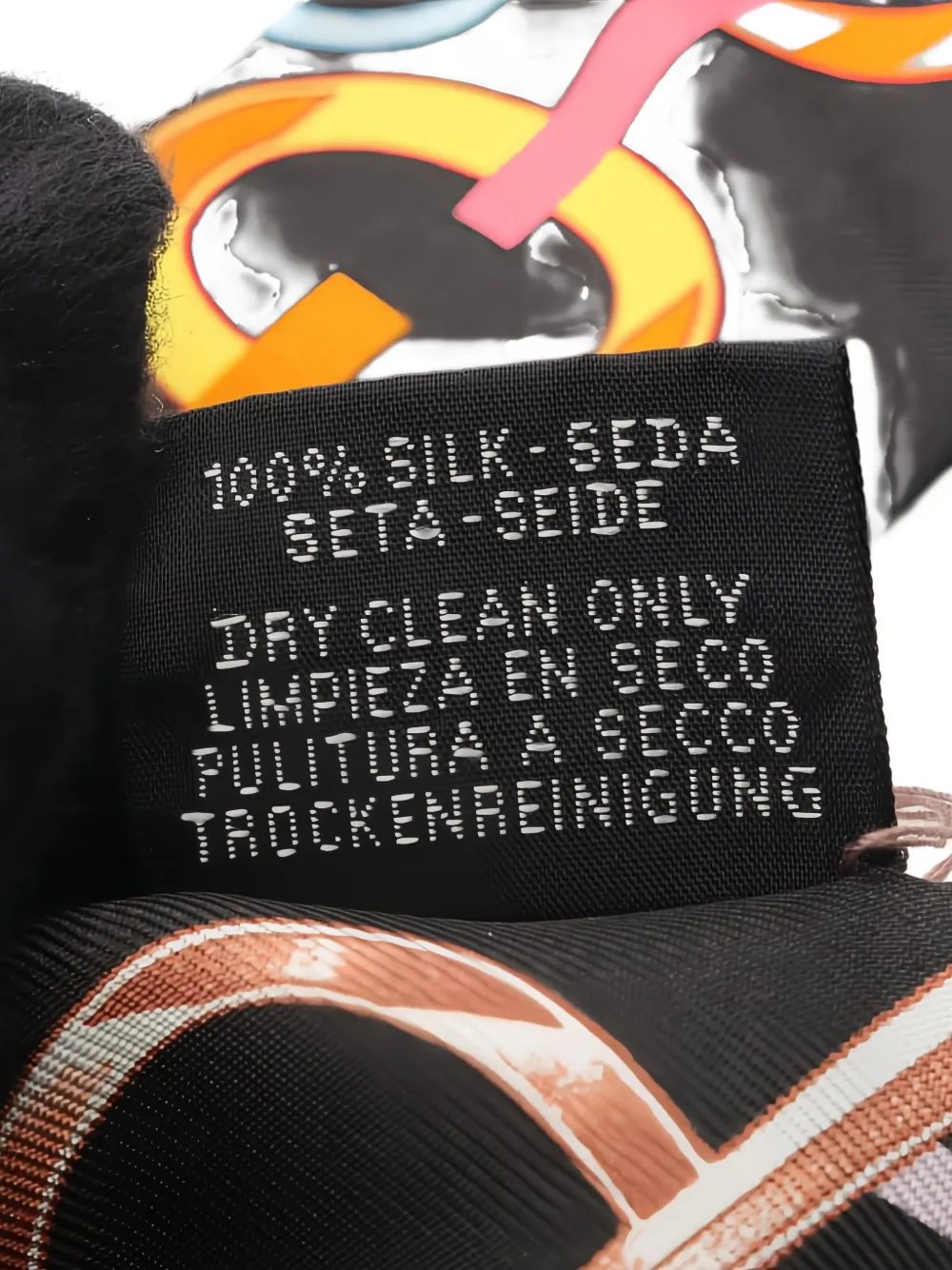 Pre-owned Hermes 2020's Do Re Boucles Ribbon Scarf In Black